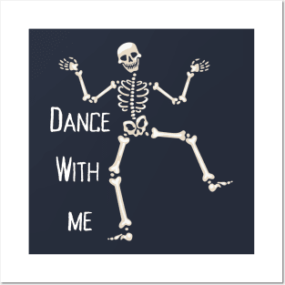 Skeleton dancer Posters and Art